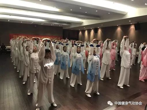 2018无锡市滨湖区健身气功五进推广活动